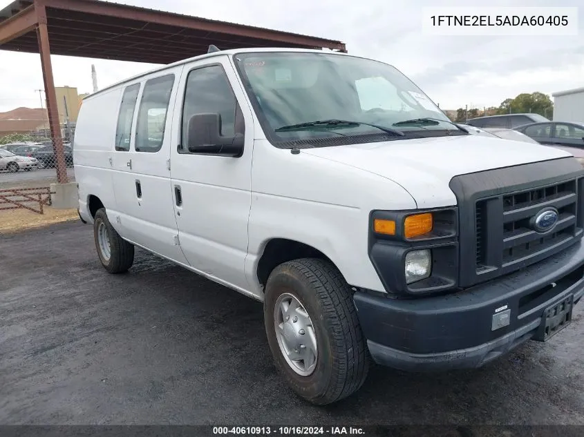 2010 Ford E-250 Commercial/Recreational VIN: 1FTNE2EL5ADA60405 Lot: 40610913