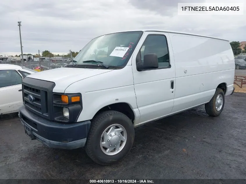 2010 Ford E-250 Commercial/Recreational VIN: 1FTNE2EL5ADA60405 Lot: 40610913