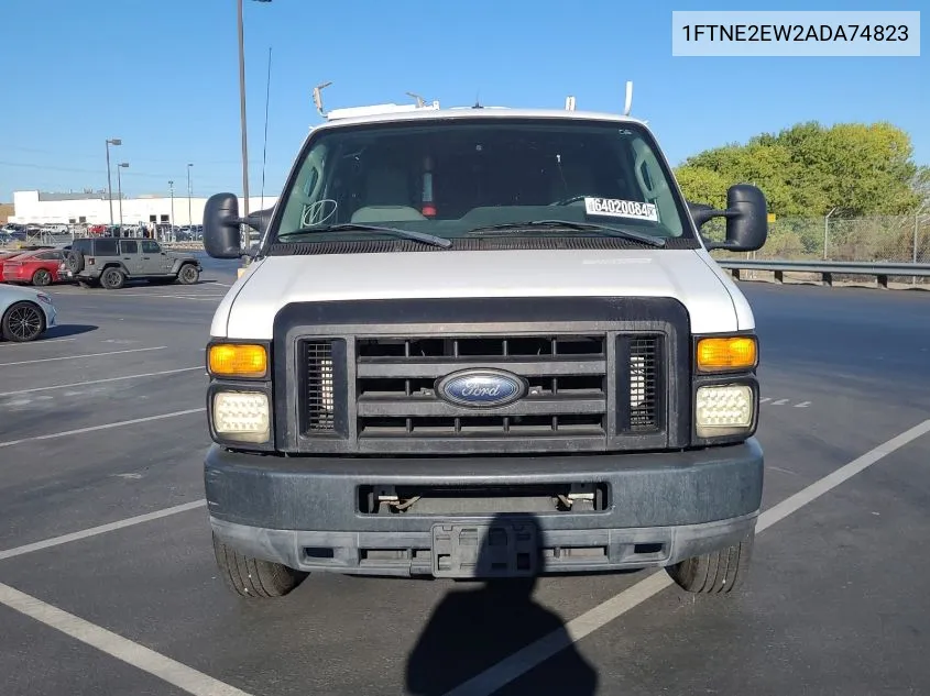 2010 Ford Econoline E250 Van VIN: 1FTNE2EW2ADA74823 Lot: 40627331