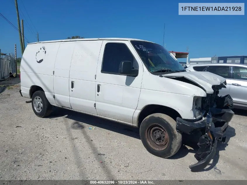 2010 Ford E-150 Commercial/Recreational VIN: 1FTNE1EW1ADA21928 Lot: 40632096