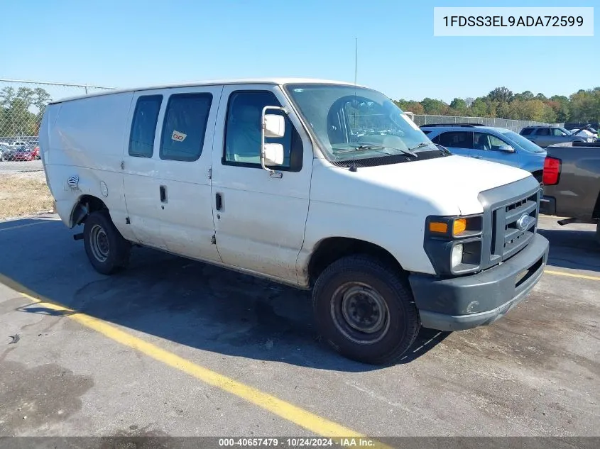 2010 Ford Econoline E350 Super Duty Van VIN: 1FDSS3EL9ADA72599 Lot: 40657479