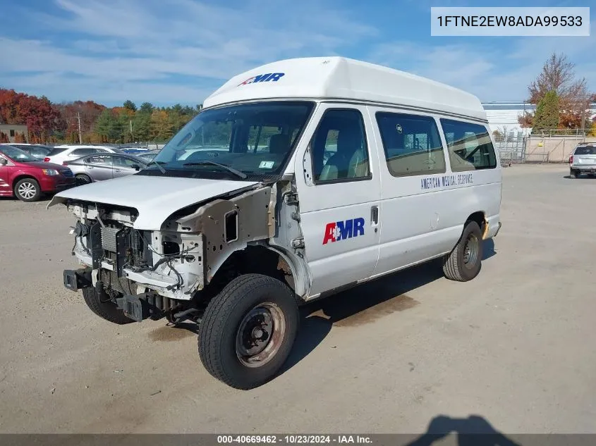 2010 Ford E-250 Commercial/Recreational VIN: 1FTNE2EW8ADA99533 Lot: 40669462