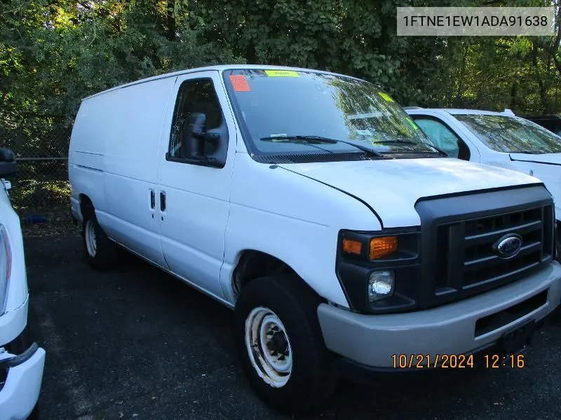 2010 Ford E-150 Commercial/Recreational VIN: 1FTNE1EW1ADA91638 Lot: 40697165