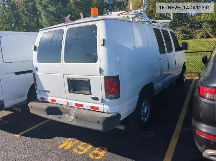 2010 Ford Econoline E250 Van VIN: 1FTNE2EL1ADA10391 Lot: 40703165