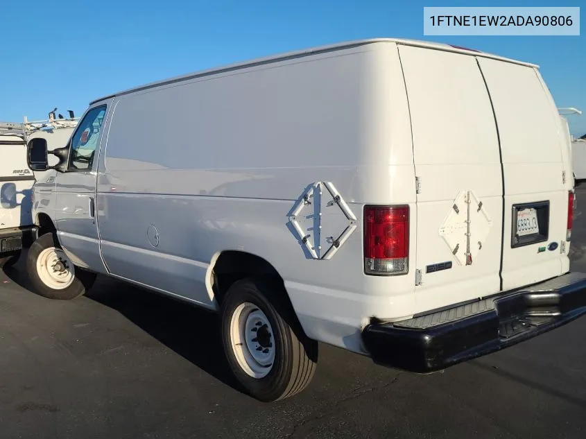 2010 Ford Econoline E150 Van VIN: 1FTNE1EW2ADA90806 Lot: 40704025