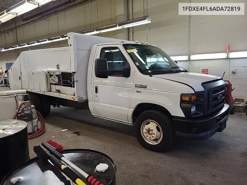 2010 Ford Econoline E450 Super Duty Cutwy Van VIN: 1FDXE4FL6ADA72819 Lot: 40817379