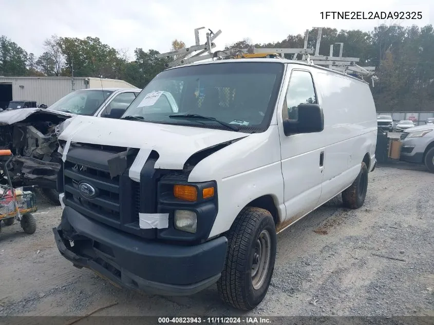 2010 Ford E-250 Commercial/Recreational VIN: 1FTNE2EL2ADA92325 Lot: 40823943