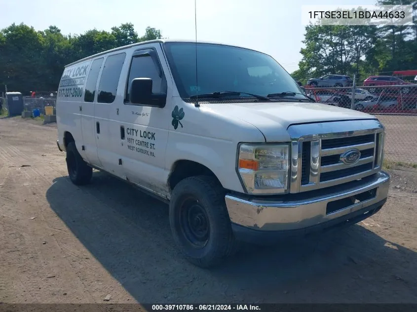 2011 Ford E-350 Super Duty Commercial VIN: 1FTSE3EL1BDA44633 Lot: 39710786