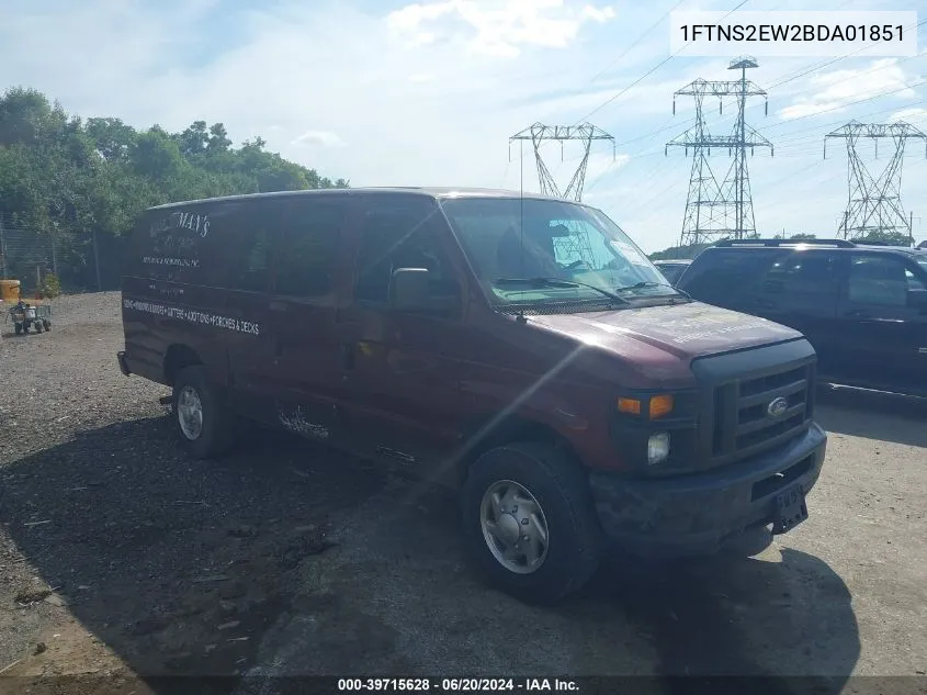 1FTNS2EW2BDA01851 2011 Ford E-250 Commercial