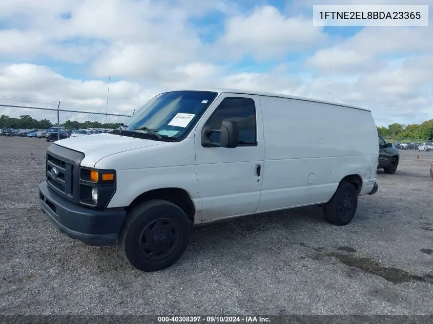 2011 Ford E-250 Commercial VIN: 1FTNE2EL8BDA23365 Lot: 40308397