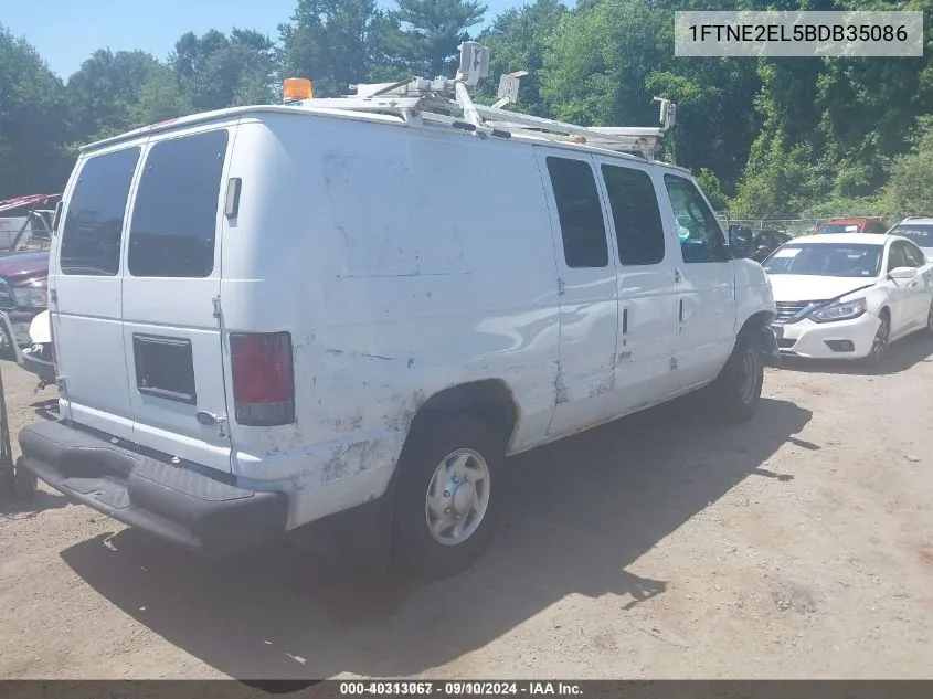 2011 Ford E-250 Commercial VIN: 1FTNE2EL5BDB35086 Lot: 40313067