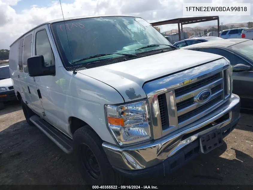 1FTNE2EW0BDA99818 2011 Ford E-250 Commercial