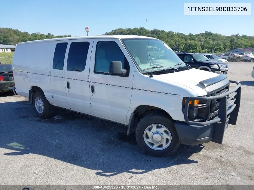 2011 Ford E-250 Commercial VIN: 1FTNS2EL9BDB33706 Lot: 40425929