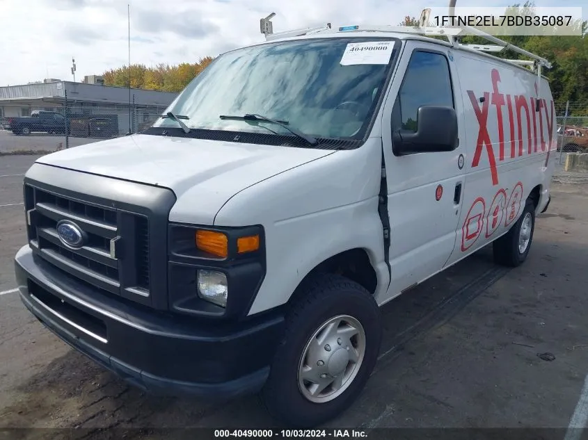 2011 Ford E-250 Commercial VIN: 1FTNE2EL7BDB35087 Lot: 40490000