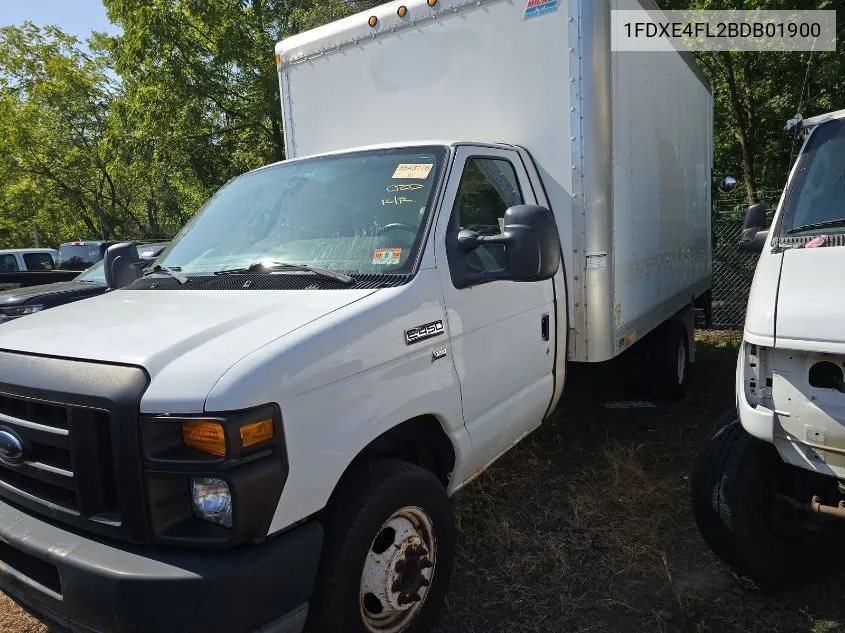 2011 Ford E-450 Cutaway VIN: 1FDXE4FL2BDB01900 Lot: 40519342