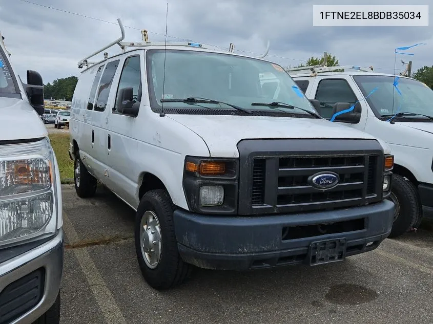 2011 Ford E-250 Commercial VIN: 1FTNE2EL8BDB35034 Lot: 40527787