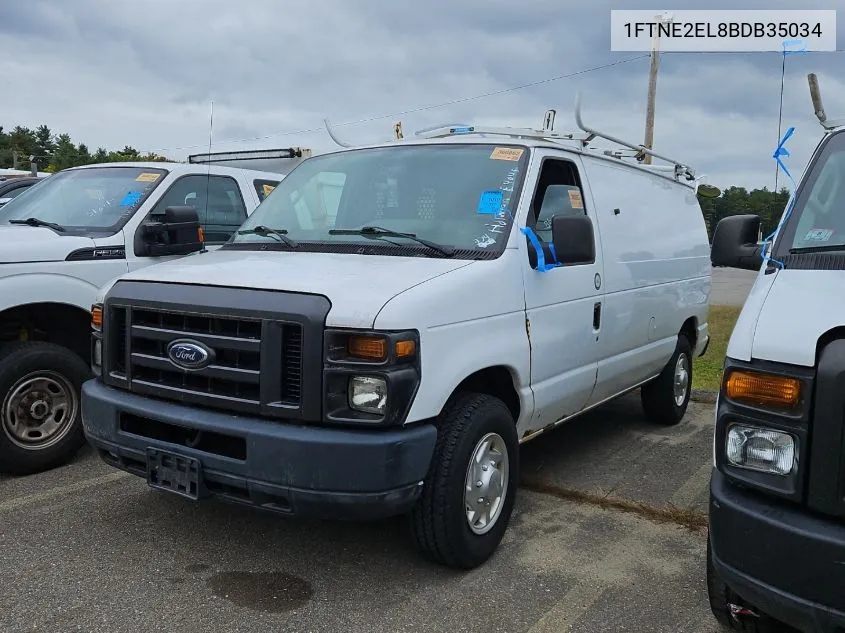 2011 Ford E-250 Commercial VIN: 1FTNE2EL8BDB35034 Lot: 40527787