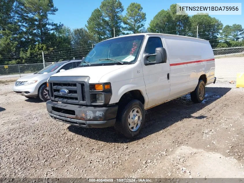 2011 Ford E-250 Commercial VIN: 1FTNS2EW1BDA75956 Lot: 40540459