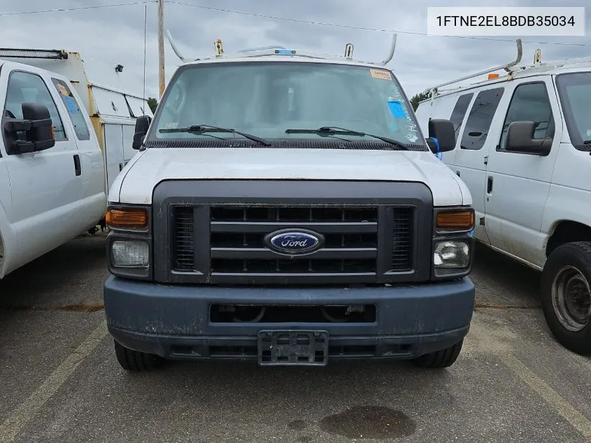 2011 Ford E-250 Commercial VIN: 1FTNE2EL8BDB35034 Lot: 40578298