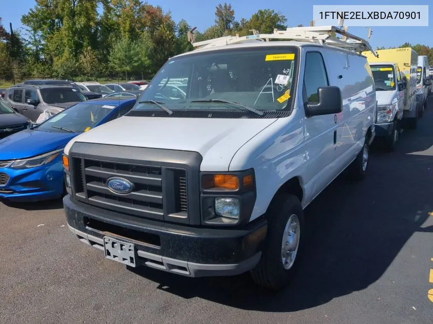 2011 Ford E-250 Commercial VIN: 1FTNE2ELXBDA70901 Lot: 40580886