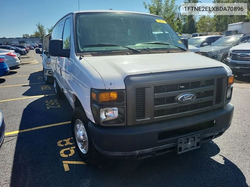 2011 Ford E-250 Commercial VIN: 1FTNE2ELXBDA70896 Lot: 40580930