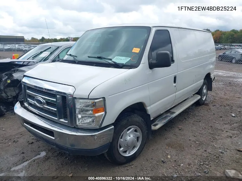 2011 Ford E-250 Commercial VIN: 1FTNE2EW4BDB25224 Lot: 40596322