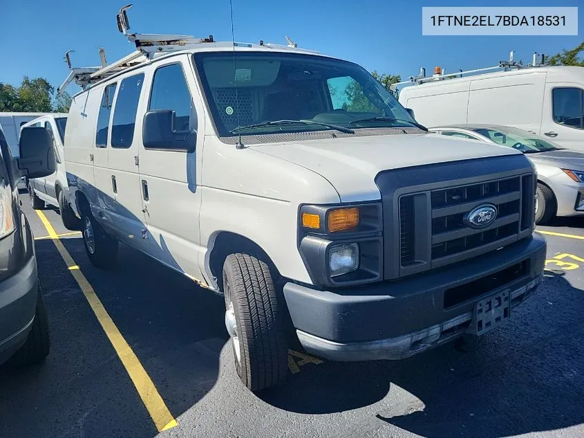 2011 Ford E-250 Commercial VIN: 1FTNE2EL7BDA18531 Lot: 40639091