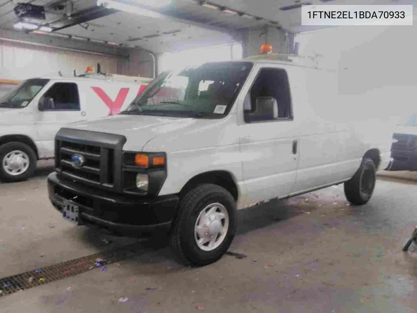 2011 Ford E-250 Commercial VIN: 1FTNE2EL1BDA70933 Lot: 40659391