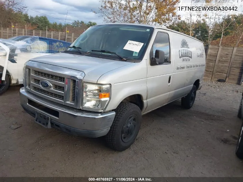 2011 Ford E-250 Commercial VIN: 1FTNE2EWXBDA30442 Lot: 40765927