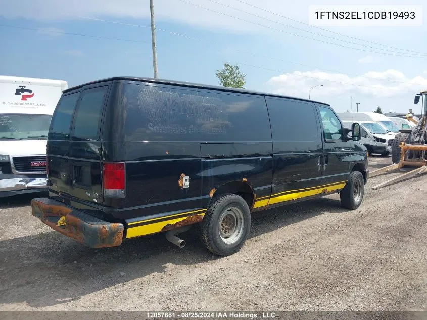 1FTNS2EL1CDB19493 2012 Ford Econoline E250 Van