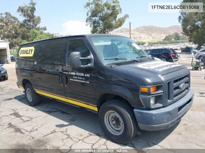 2012 Ford E-250 Commercial VIN: 1FTNE2EL6CDB15088 Lot: 39944864