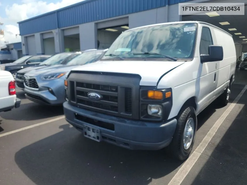 2012 Ford E-250 Commercial VIN: 1FTNE2EL7CDB10434 Lot: 40295108