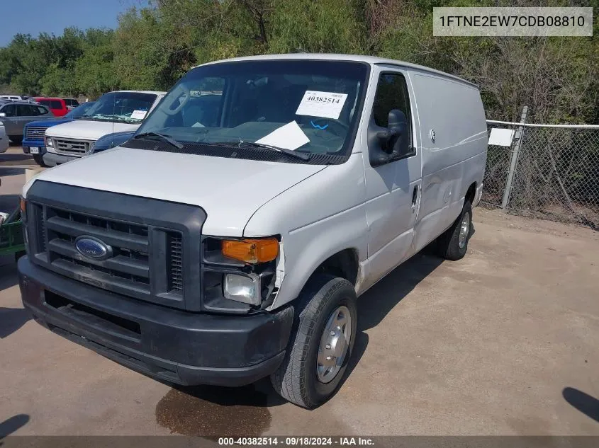 2012 Ford E-250 Commercial VIN: 1FTNE2EW7CDB08810 Lot: 40382514