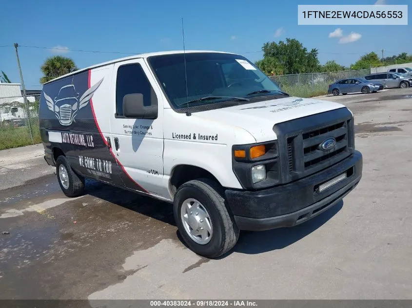 2012 Ford E-250 Commercial VIN: 1FTNE2EW4CDA56553 Lot: 40383024