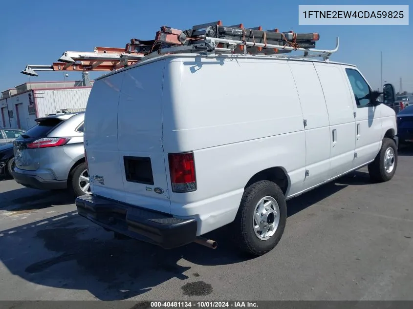 2012 Ford Econoline E250 Van VIN: 1FTNE2EW4CDA59825 Lot: 40481134