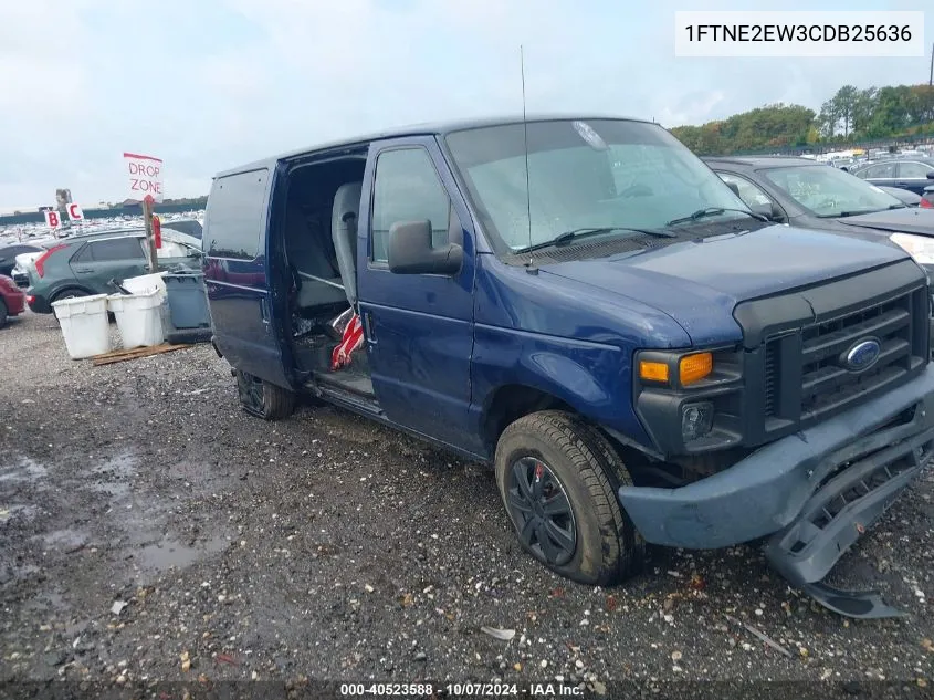 2012 Ford E-250 Commercial VIN: 1FTNE2EW3CDB25636 Lot: 40523588