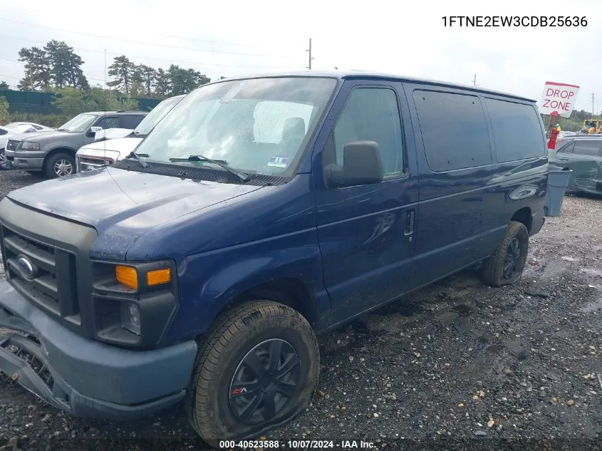 2012 Ford E-250 Commercial VIN: 1FTNE2EW3CDB25636 Lot: 40523588