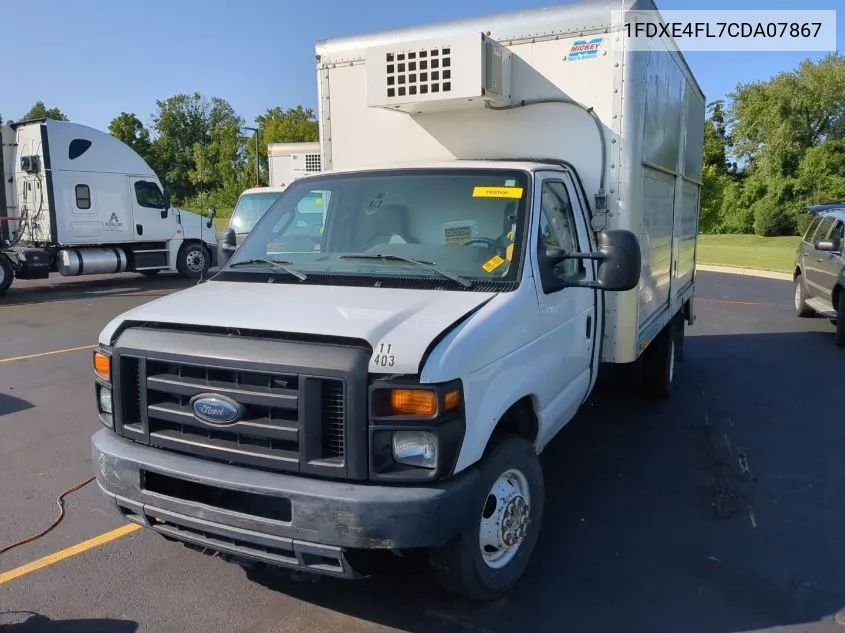 1FDXE4FL7CDA07867 2012 Ford E-450 Cutaway