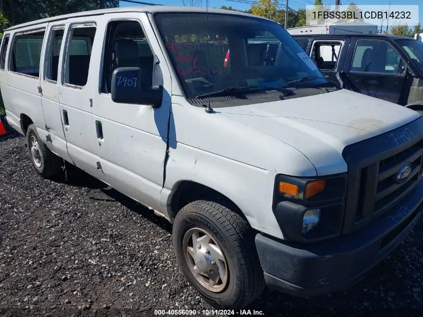 2012 Ford Econoline E350 Super Duty Wagon VIN: 1FBSS3BL1CDB14232 Lot: 40556090