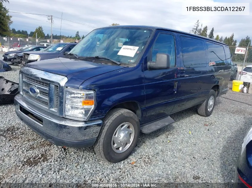 1FBSS3BL3CDA12267 2012 Ford E-350 Super Duty Xl