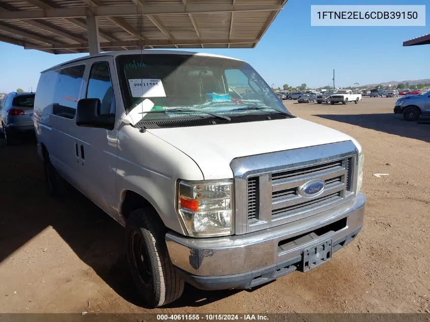 2012 Ford E-250 Commercial VIN: 1FTNE2EL6CDB39150 Lot: 40611555