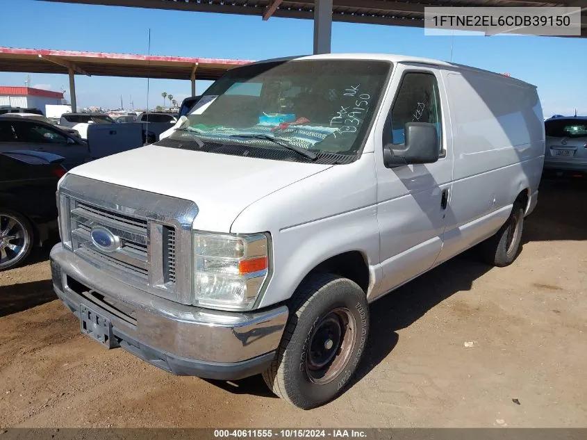 2012 Ford E-250 Commercial VIN: 1FTNE2EL6CDB39150 Lot: 40611555