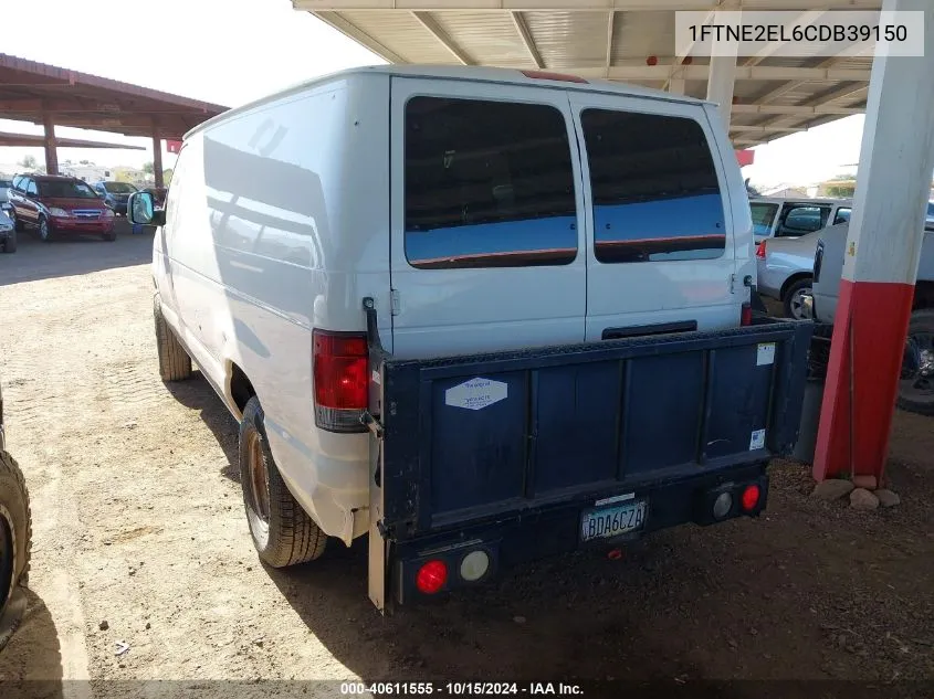 2012 Ford E-250 Commercial VIN: 1FTNE2EL6CDB39150 Lot: 40611555