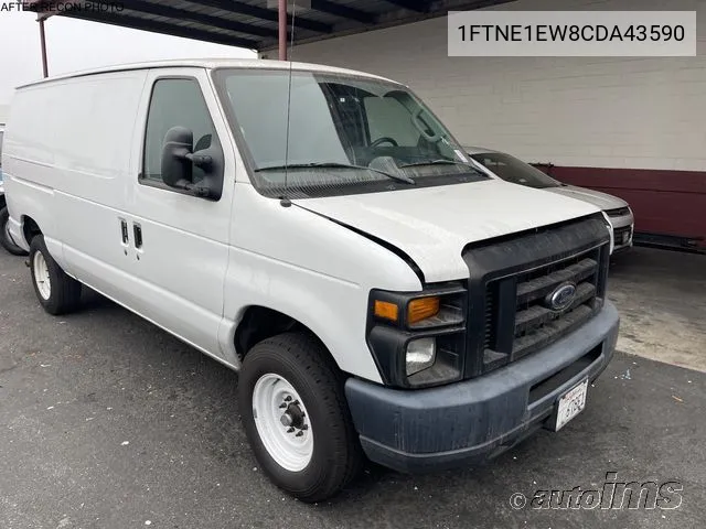 2012 Ford Econoline E150 Van VIN: 1FTNE1EW8CDA43590 Lot: 40638629