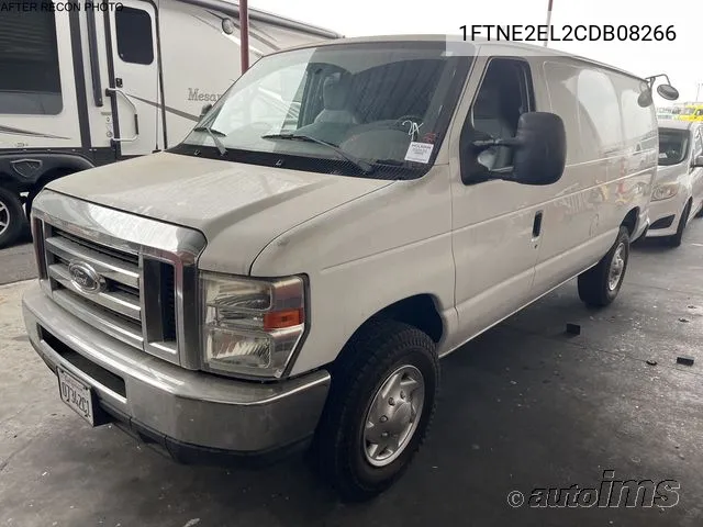 2012 Ford Econoline E250 Van VIN: 1FTNE2EL2CDB08266 Lot: 40647068