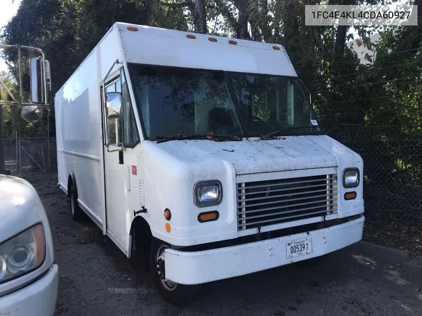 2012 Ford E-450 Stripped VIN: 1FC4E4KL4CDA60927 Lot: 40648890