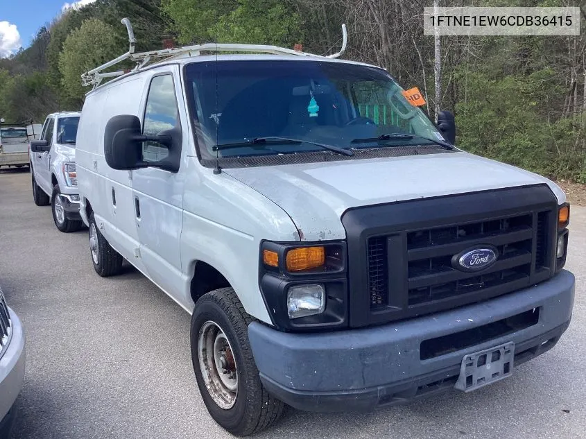 2012 Ford E-150 Commercial VIN: 1FTNE1EW6CDB36415 Lot: 40719619