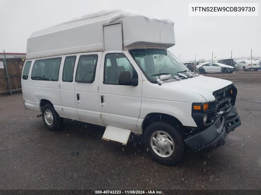 2012 Ford Econoline E250 Van VIN: 1FTNS2EW9CDB39730 Lot: 40743223