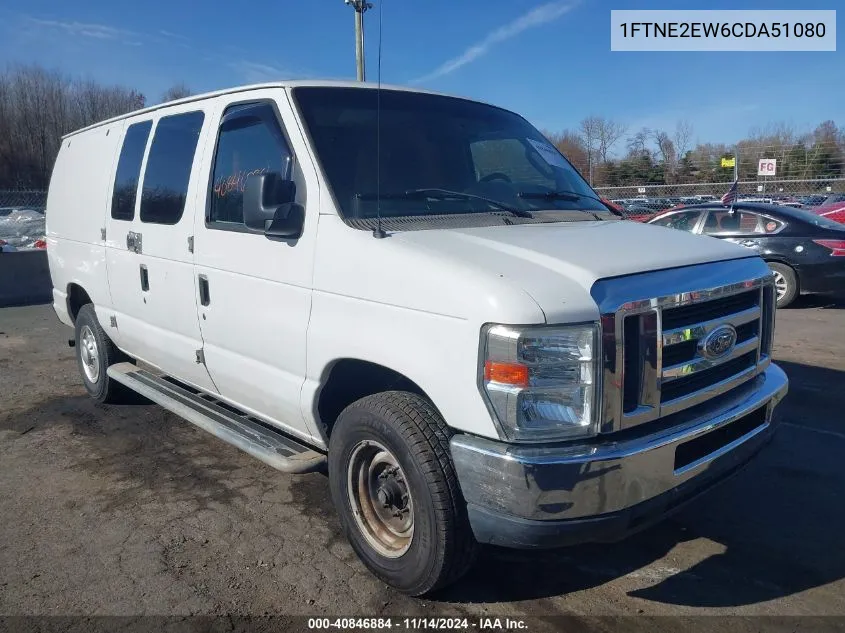 2012 Ford E-250 Commercial VIN: 1FTNE2EW6CDA51080 Lot: 40846884