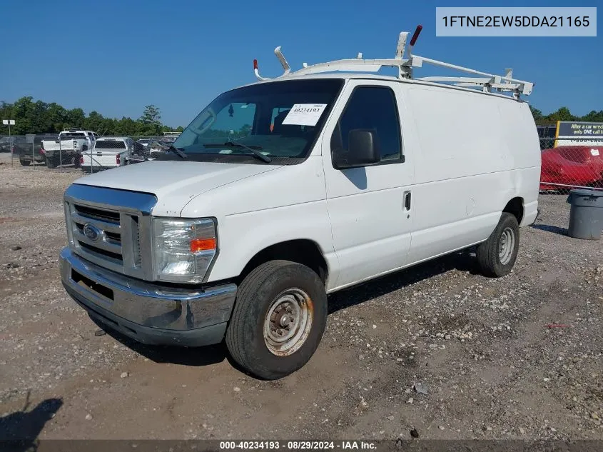 2013 Ford E-250 Commercial VIN: 1FTNE2EW5DDA21165 Lot: 40234193